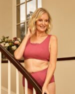 Fuchsia - Silk Back Support Full Coverage Wireless Organic Cotton Bra - Image 4