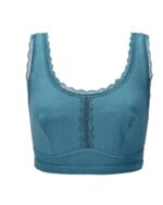 Georgia - Silk Back Support Full Coverage Wireless Organic Cotton Bra - Image 14