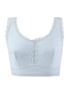 Georgia - Silk Back Support Full Coverage Wireless Organic Cotton Bra - Image 6