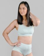 Georgia - Silk Back Support Full Coverage Wireless Organic Cotton Bra - Image 3