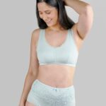 Georgia - Silk Back Support Full Coverage Wireless Organic Cotton Bra