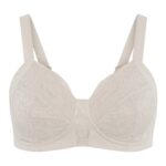 Glacie - Silk & Organic Cotton Non-Wired Full Cup Pocketed Bra