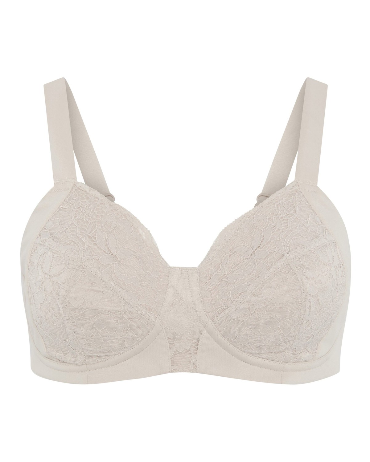 Glacie – Silk & Organic Cotton Non-Wired Full Cup Pocketed Bra – Iris Glacie - Silk & Organic Cotton Non-Wired Full Cup Pocketed Bra - Image 1