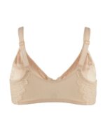 Grace - Silk & Organic Cotton Full Cup Front Zip Wired Bra - Image 3