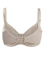 Ivory-Underwired Silk & Organic Cotton Full Cup Bra with removable paddings - Image 2