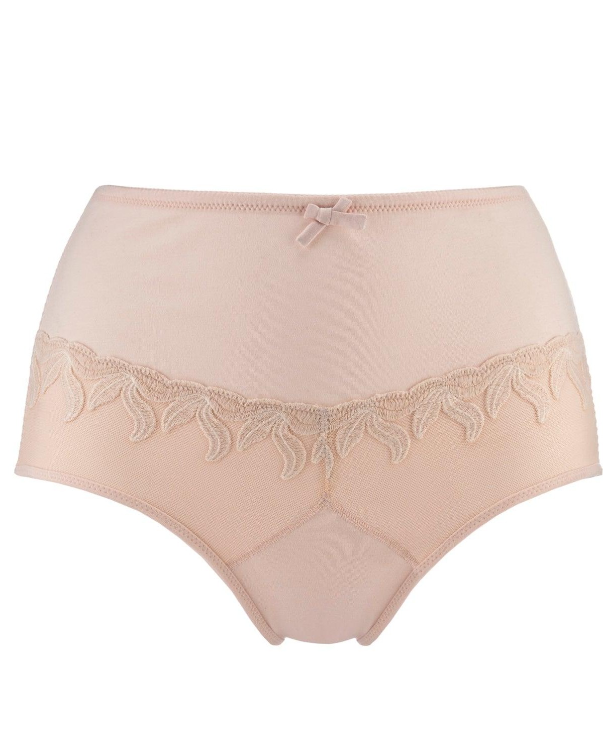 Ornate- Silk & Organic Cotton Full Brief – Iris Ornate - Silk & Organic Cotton Full Brief - Image 1
