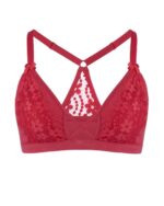 Lace Organic Cotton & Silk Bralette - Image 3