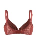 Rosie - Silk & Organic Cotton Lace Full Cup Wireless Bra - Image 3