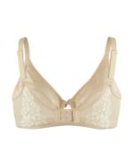 Rosie - Silk & Organic Cotton Lace Full Cup Wireless Bra - Image 6