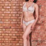 Sunbleached Floral Silk & Organic Cotton Supportive Bra